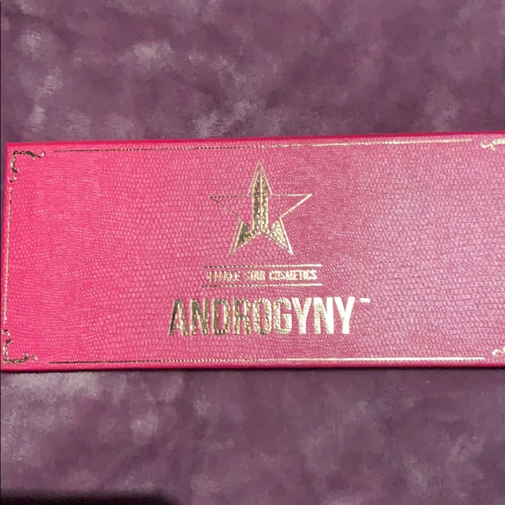 Jeffreestar androgyny palette!!!!!